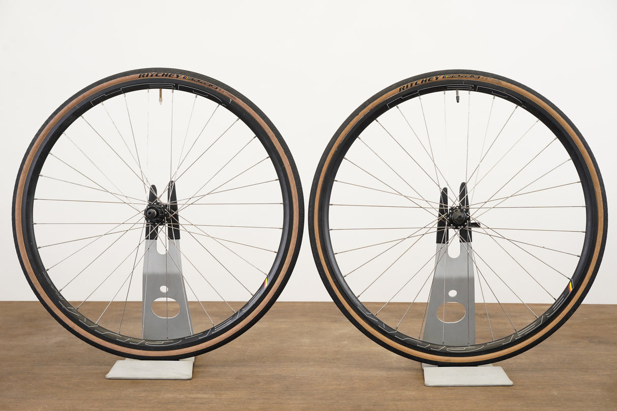 HED Belgium Black DT Swiss 350 Alloy Clincher Disc Brake Wheelset 11 Speed