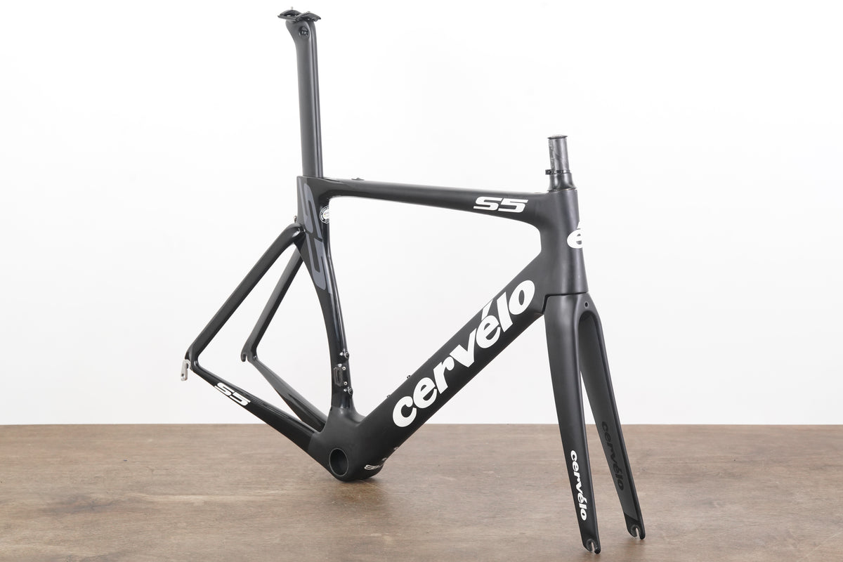 56cm Cervelo S5 Carbon Aero Rim Brake Road Frameset
