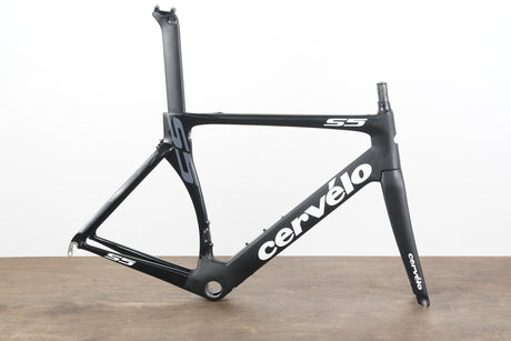 56cm Cervelo S5 Carbon Aero Rim Brake Road Frameset
