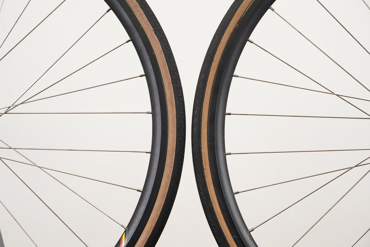 HED Belgium Black DT Swiss 350 Alloy Clincher Disc Brake Wheelset 11 Speed