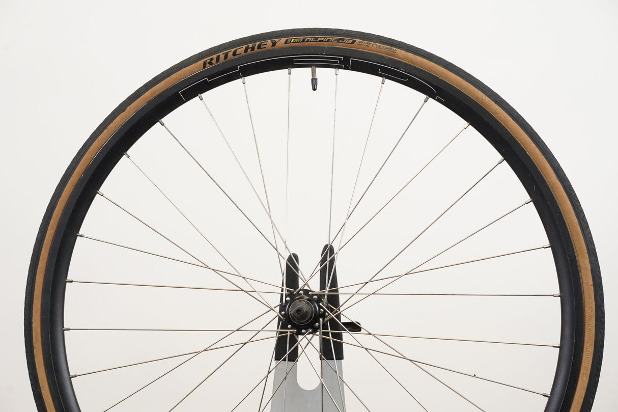 HED Belgium Black DT Swiss 350 Alloy Clincher Disc Brake Wheelset 11 Speed