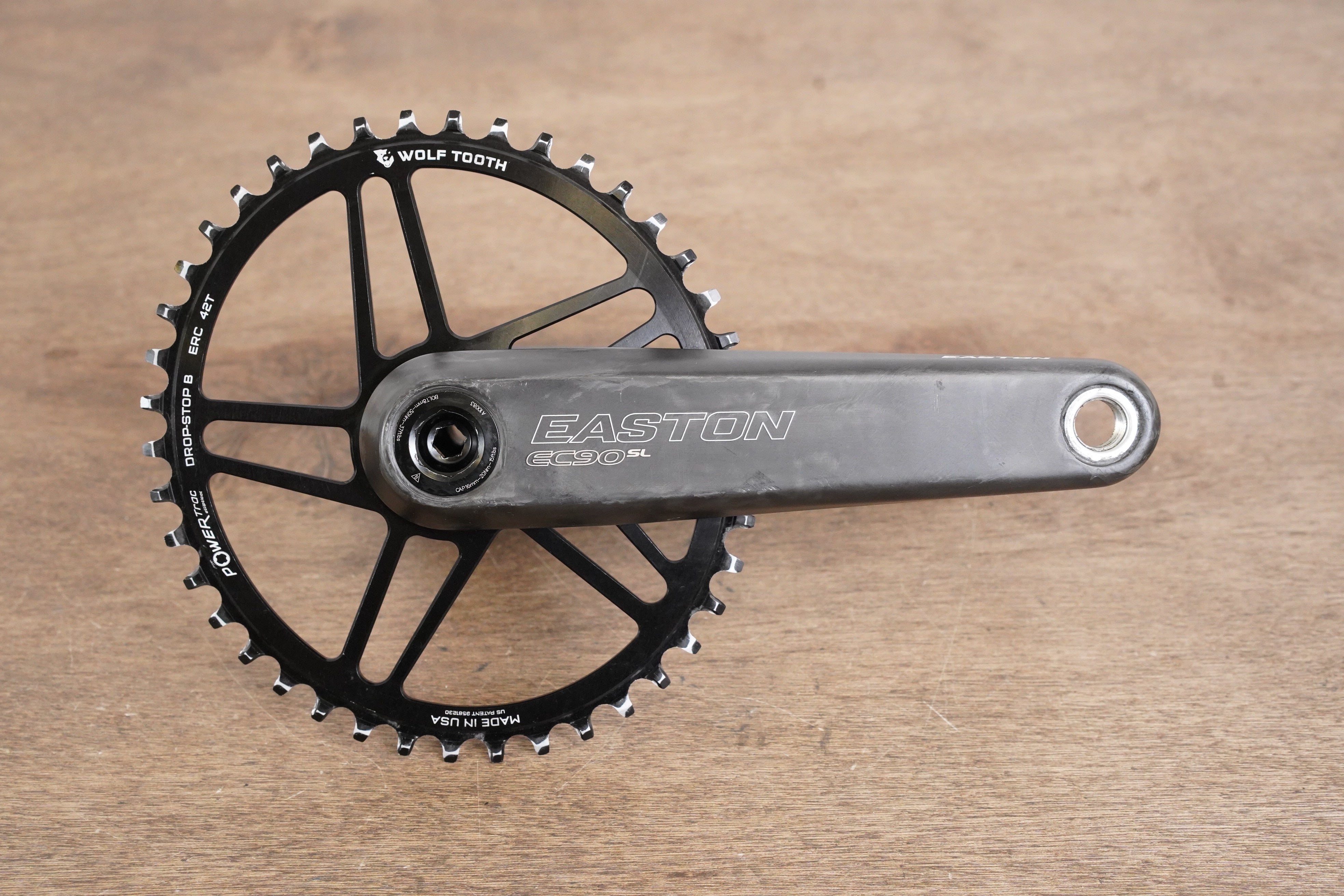 175mm 42T 1x Easton EC90 SL Carbon Road CX Gravel Crankset