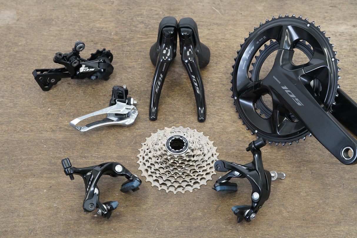 Shimano 105 R7000 GS 11 Speed Mechanical Rim Brake Road Full Groupset 7000