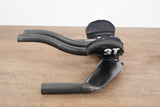 40cm 3T Brezza II Carbon Base Bar + Carbon 3T Extensions TT Triathlon Handlebar 559g