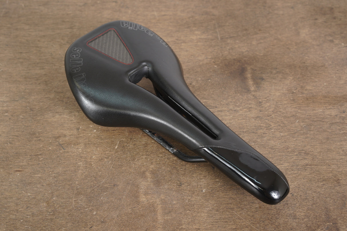 133mm Selle Italia XR Flow FeC Alloy Rail Road Saddle 296g