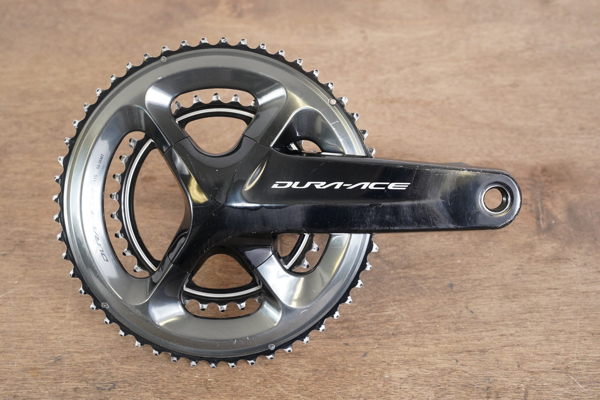 172.5mm 52/34T Shimano Dura-Ace FC-R9100 11 Speed Crankset 9100