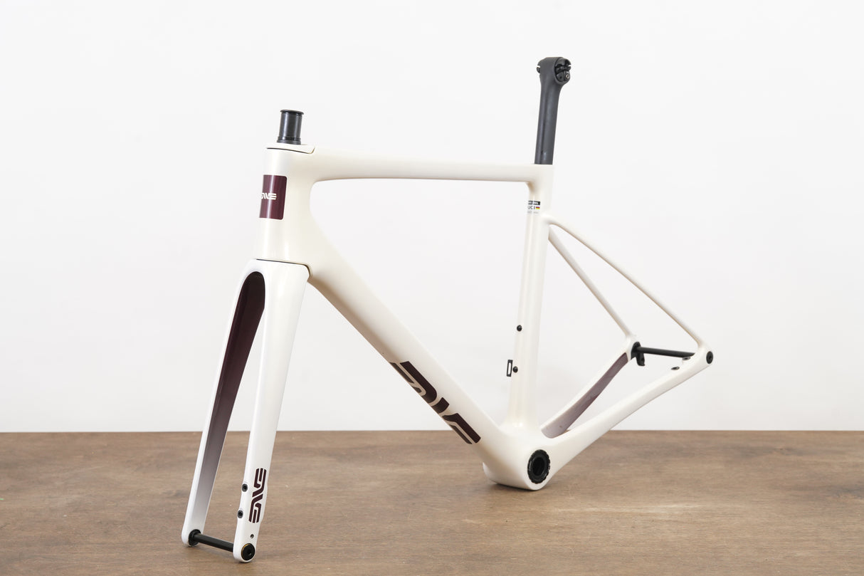 2025 54cm ENVE Melee Slipstream Silver Carbon Disc Brake Aero Road Frameset
