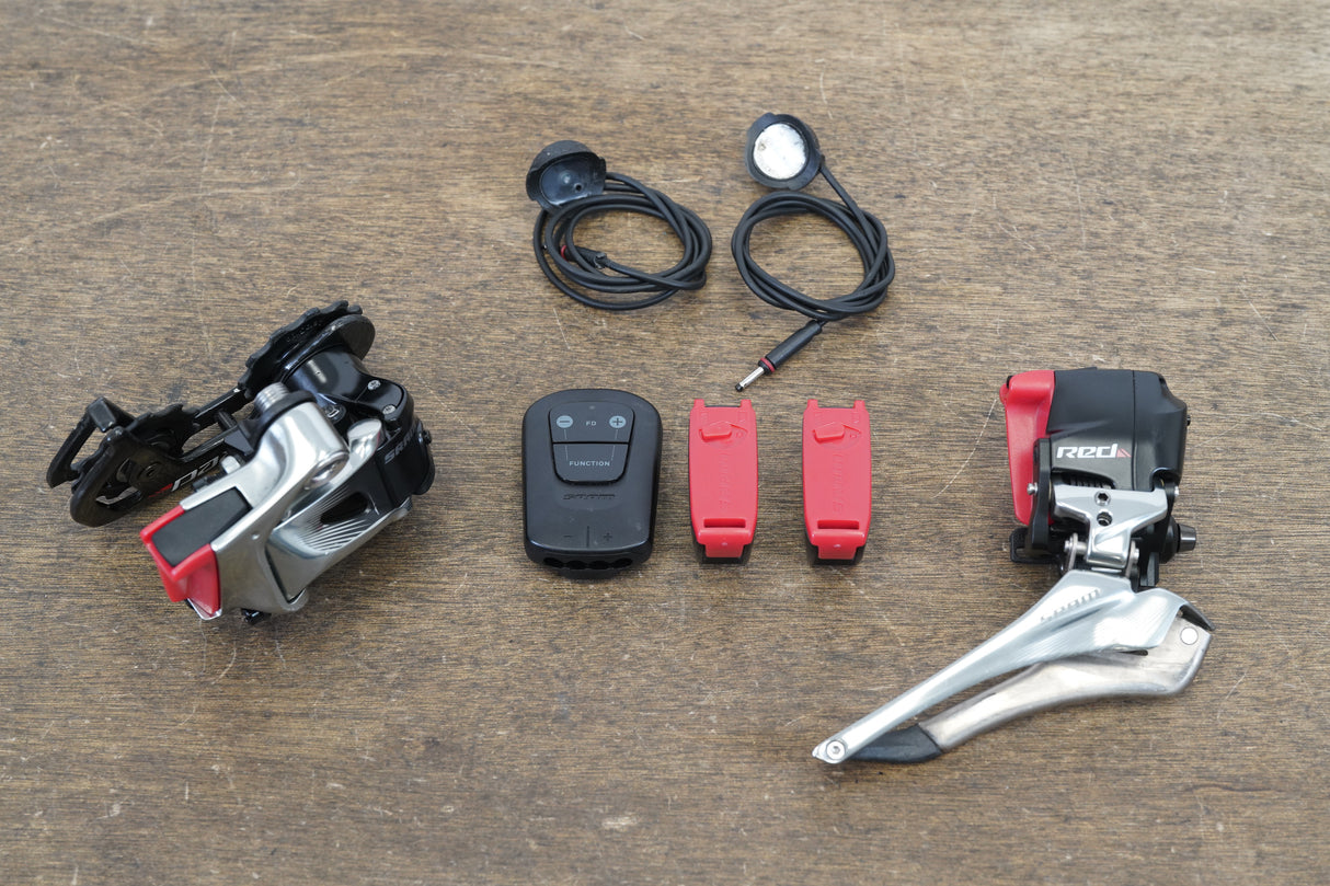 SRAM Red eTap 11 Speed Wireless Electronic BlipBox TT Triathlon Groupset