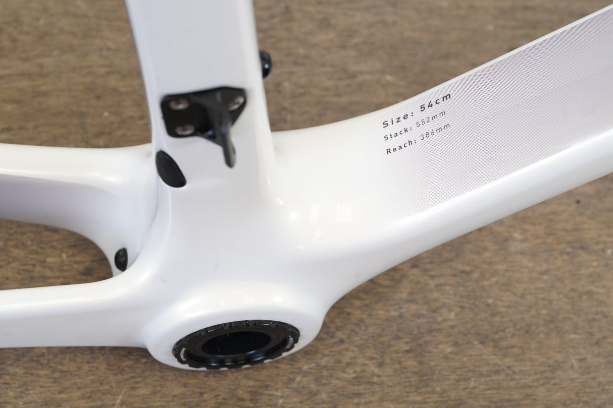 2025 54cm ENVE Melee Slipstream Silver Carbon Disc Brake Aero Road Frameset