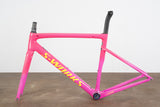 52cm Specialized S-WORKS Tarmac SL6 Acid Pink Carbon Rim Brake Road Frameset