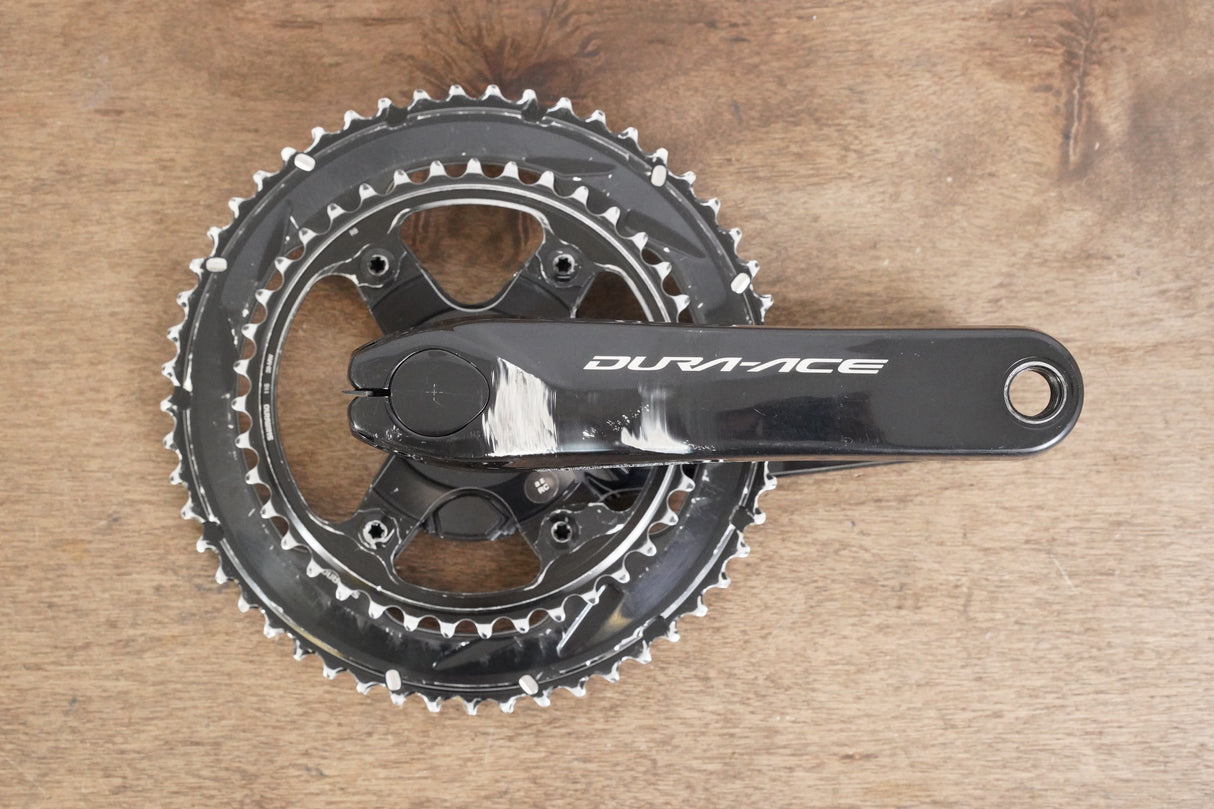 170mm 53/39T Shimano Dura Ace FC-R9100-P Dual Sided Power Meter Crankset 9100