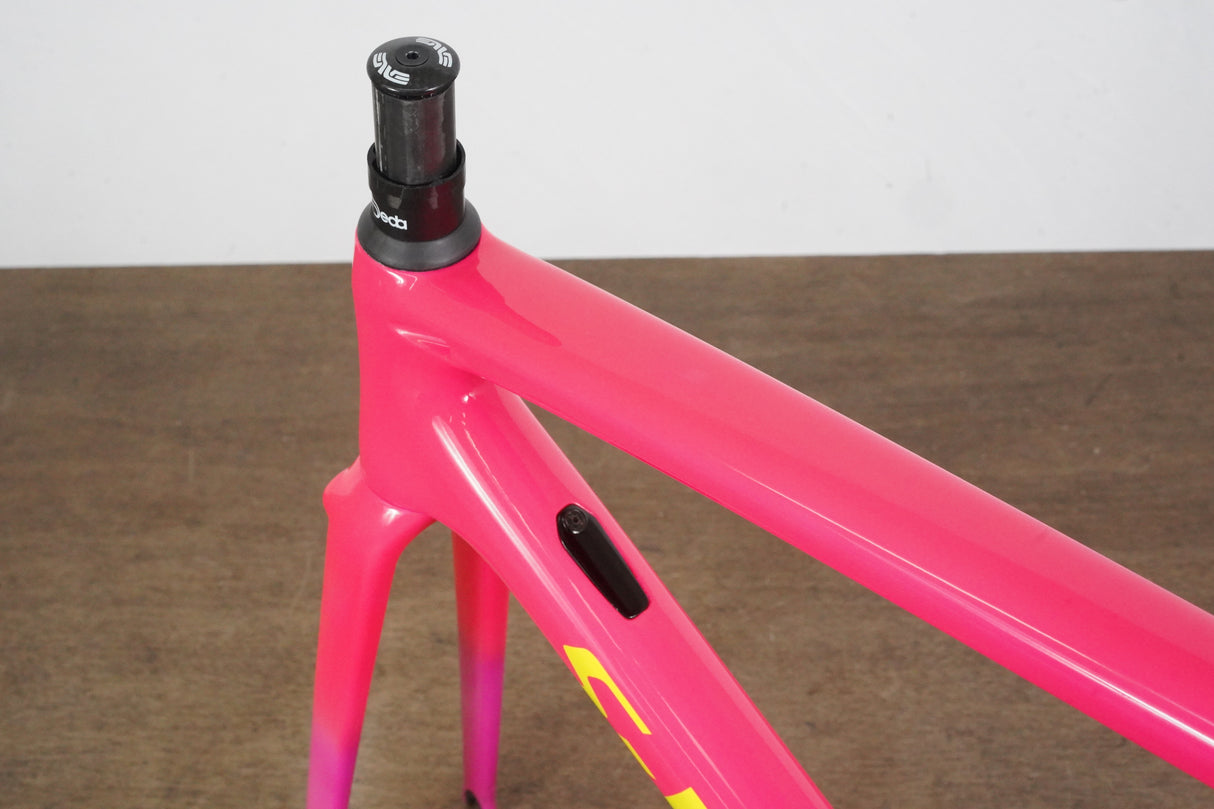 52cm Specialized S-WORKS Tarmac SL6 Acid Pink Carbon Rim Brake Road Frameset