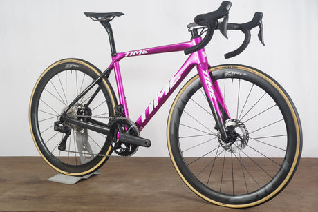 *Demo* XS Time Alpe d’Huez Shimano Ultegra Di2 Zipp Carbon Disc Brake Road Bike