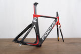 S (Small) Focus Chrono Carbon Aero Rim Brake TT Triathlon Frameset