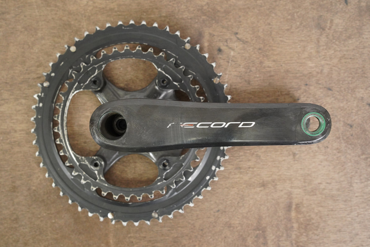 172.5mm 53/39T Campagnolo Record 12 Speed Carbon Crankset