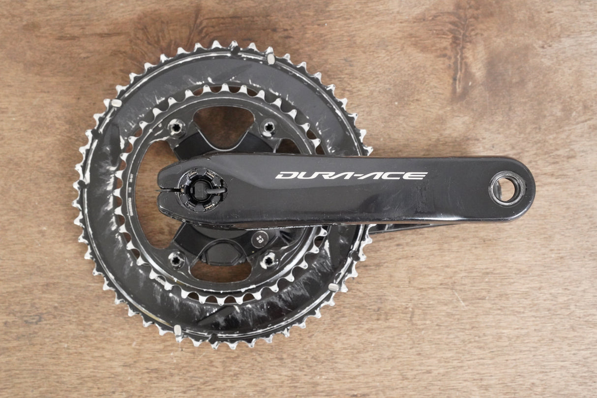 172.5mm 52/36T Shimano Dura Ace FC-R9100-P Dual Sided Power Meter Crankset 9100