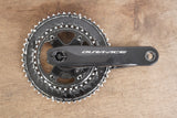 172.5mm 52/36T Shimano Dura Ace FC-R9100-P Dual Sided Power Meter Crankset 9100