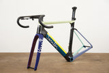 54cm Factor Ostro VAM V1 Paul Smith Edition Carbon Disc Road Frameset + Cockpit