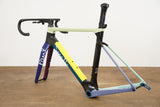 54cm Factor Ostro VAM V1 Paul Smith Edition Carbon Disc Road Frameset + Cockpit