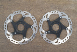 (2) 160mm Shimano Deore XT SM-RT86-S 6-Bolt Disc Brake Road CX MTB Rotors