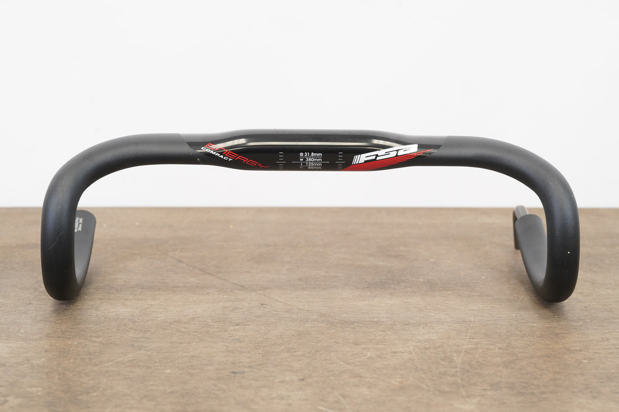 38cm FSA Energy Alloy Compact Road Handlebar 31.8mm