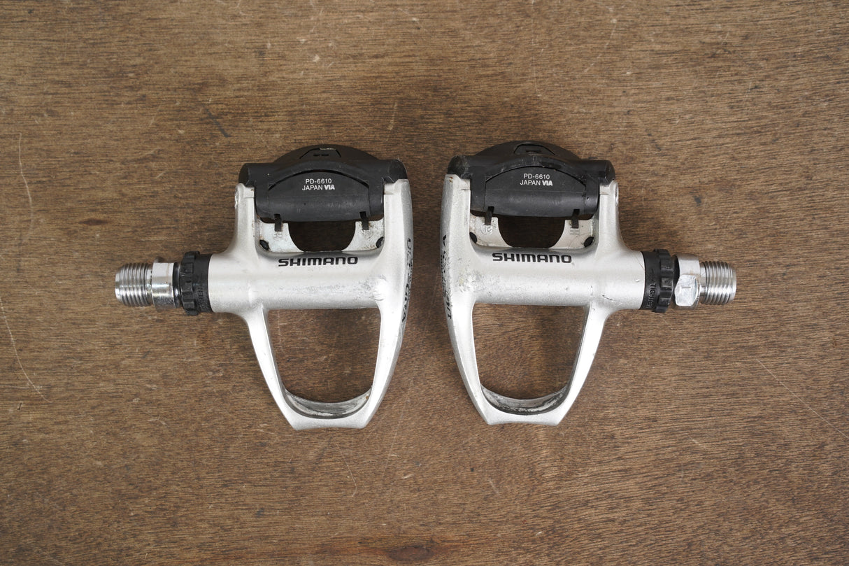 Shimano Ultegra PD-6610 SPD-SL Clipless Road Pedals 309g