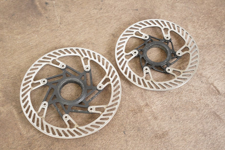 (2) 140mm/160mm Campagnolo 03 AFS Center Lock Disc Brake Rotors