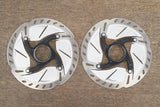 (2) 160mm Shimano Ultegra SM-RT800-S Center Lock Disc Brake Rotors RT 800