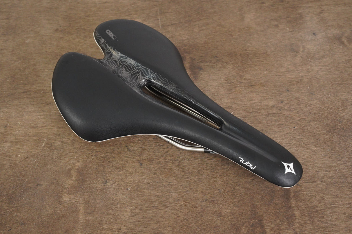 155mm Specialized Ruby Gel Expert Titanium Rail Road Saddle 236g