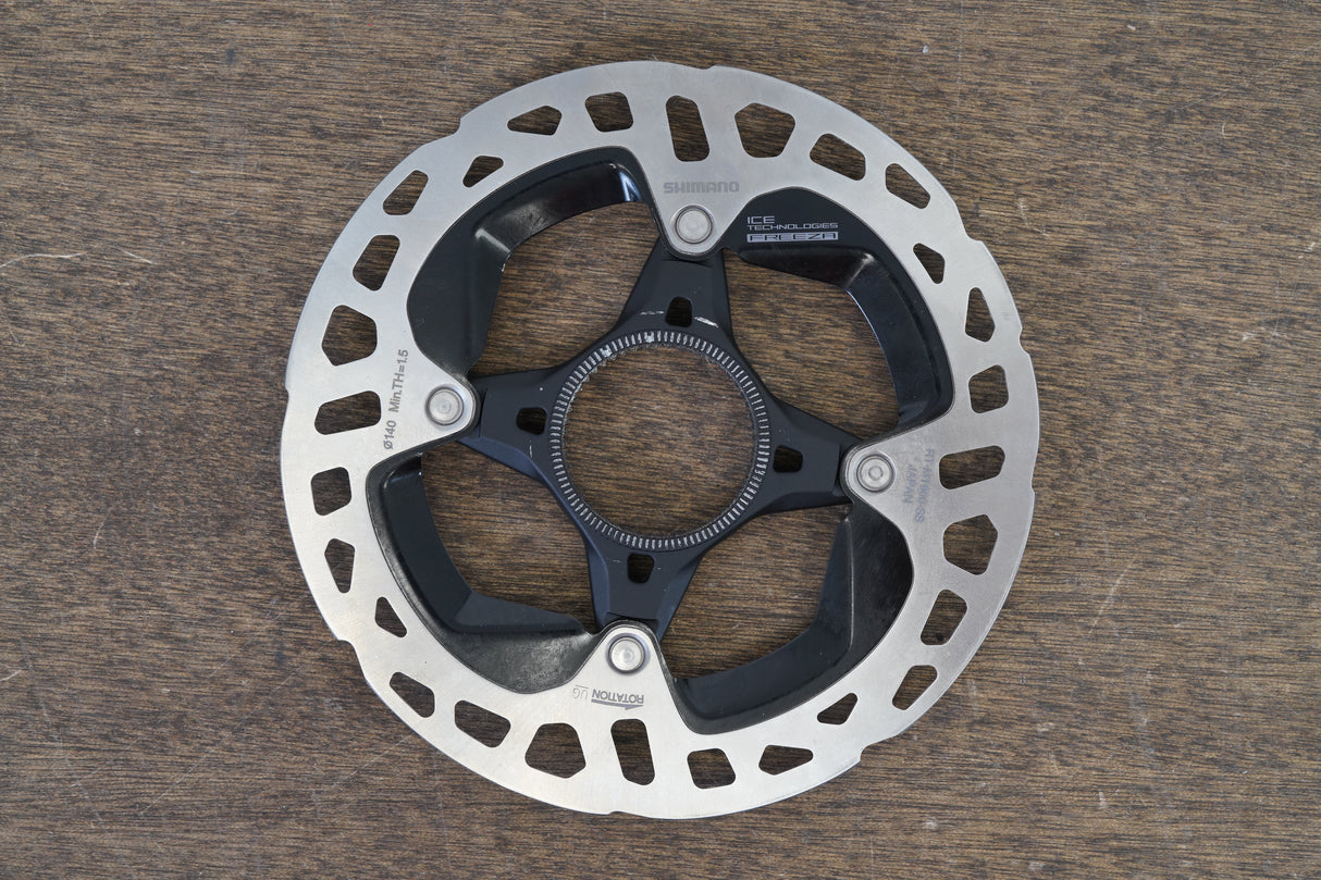 (1) 140mm Shimano XTR RT-MT900-SS Center Lock Disc Brake Rotor