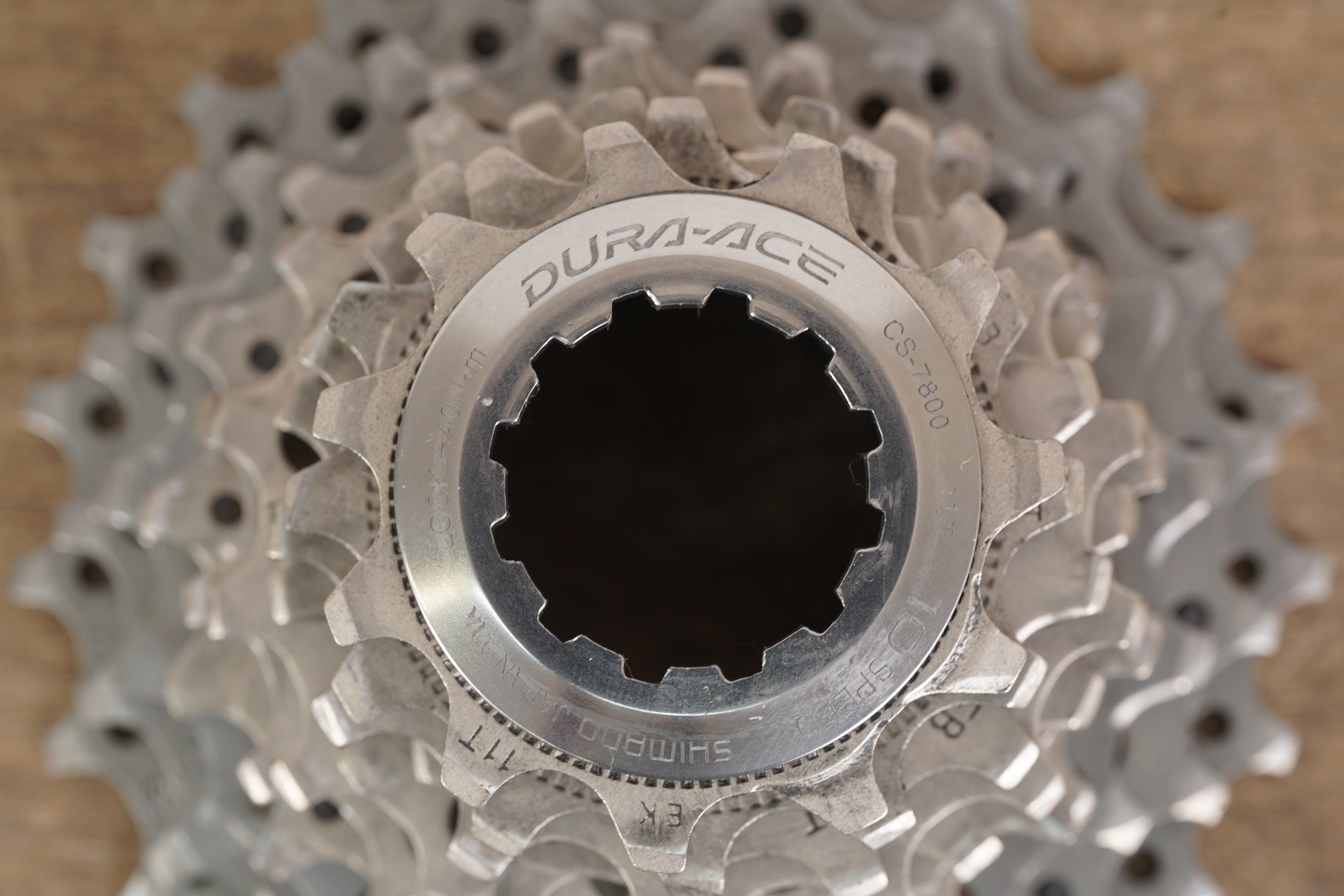 11-23T Shimano Dura-Ace CS-7800 10 Speed Road Cassette 170g