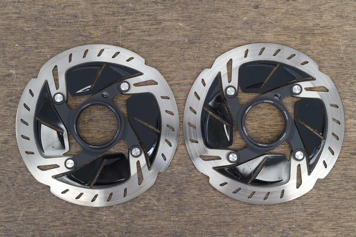 (2) 140mm Shimano Dura-Ace SM-RT900 Center Lock Disc Brake Rotors