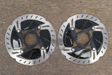 (2) 140mm Shimano Dura-Ace SM-RT900 Center Lock Disc Brake Rotors