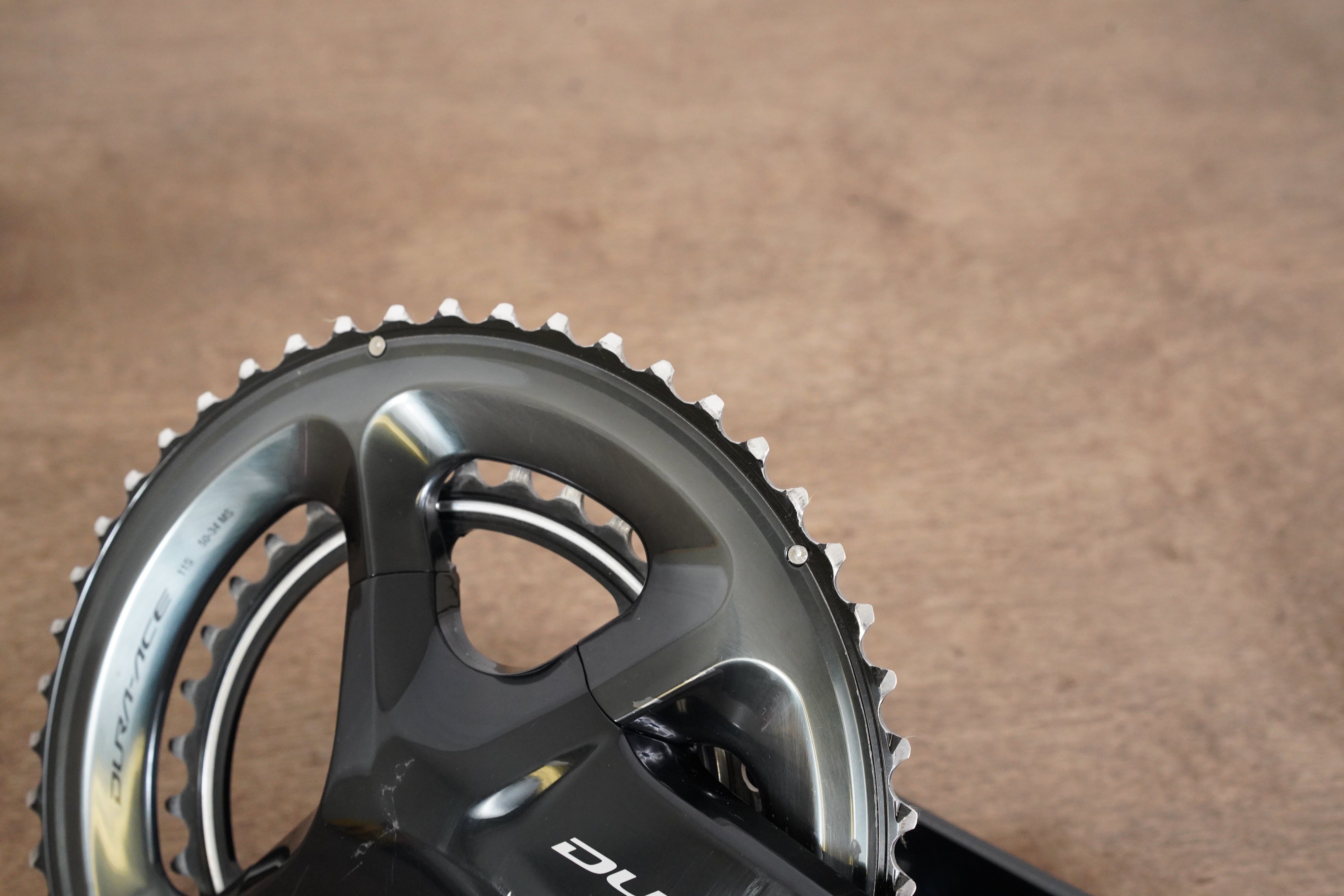 172.5mm 50/34T Shimano Dura-Ace FC-R9100 11 Speed Crankset