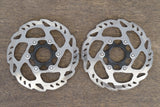 (2) 160mm Shimano SLX SM-RT70 Center Lock Disc Brake Rotors