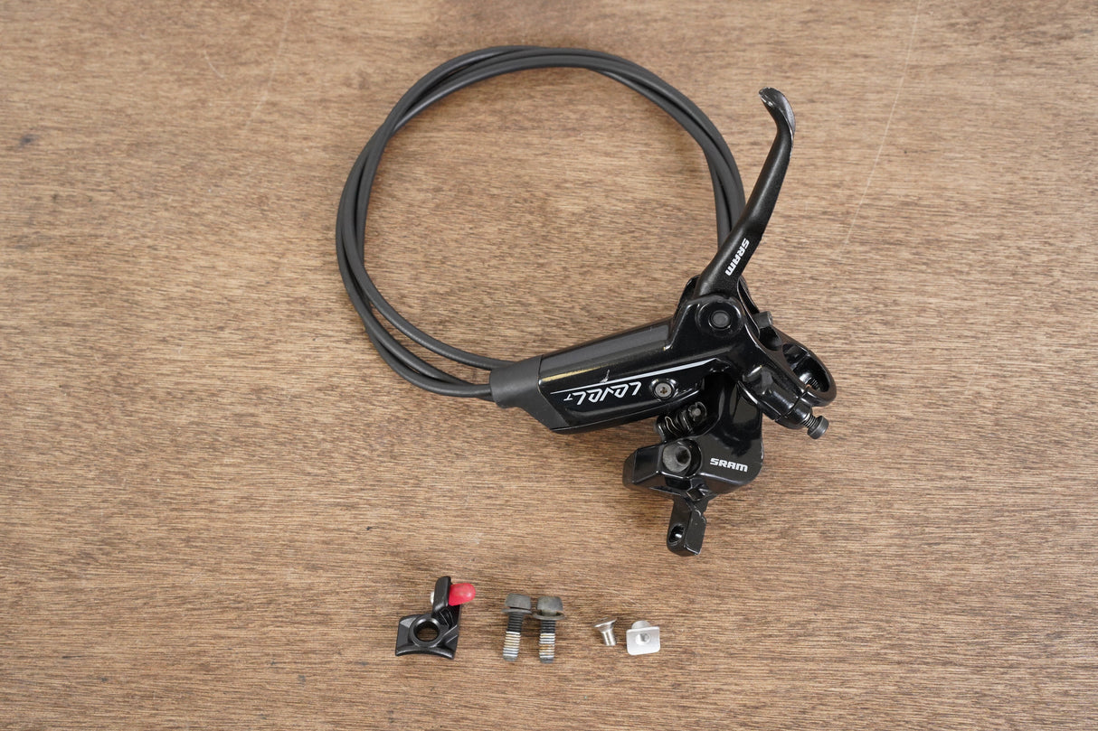 (1) NEW SRAM Level T Hydraulic Flat Mount Disc Brake Caliper + Lever