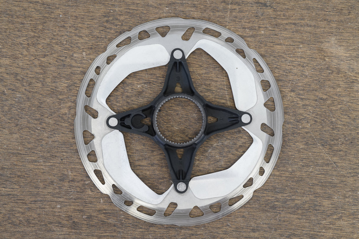 (1) 160mm Shimano Deore XT RT-MT800-S Center Lock Disc Brake Rotor Road MTB CX