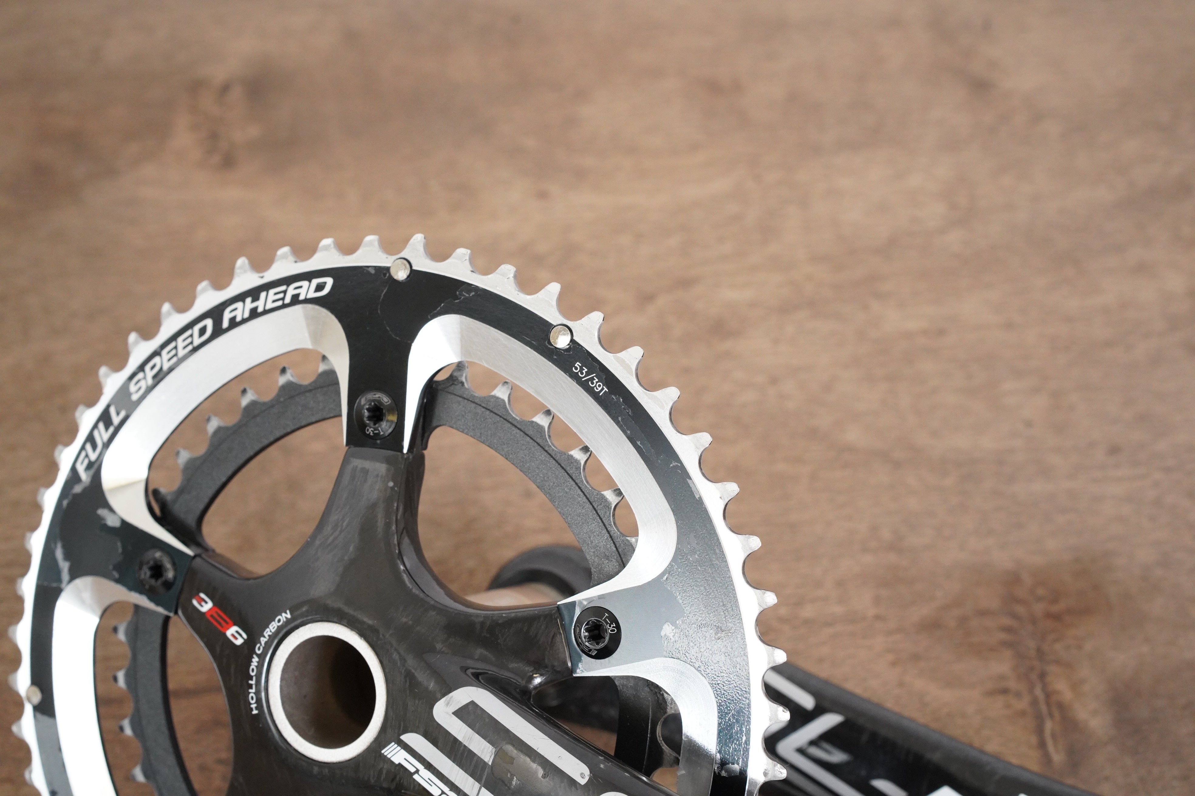 172.5mm 53/39T FSA SL-K Light Carbon Road Crankset – Elevate