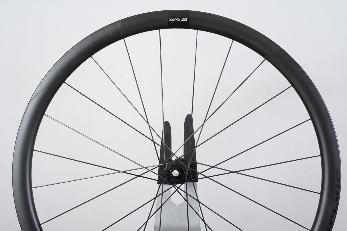 DT Swiss PRC 1450 Spline 35 Carbon Tubeless Disc Brake Wheelset 11 Speed