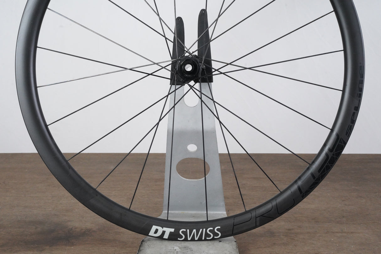DT Swiss PRC 1450 Spline 35 Carbon Tubeless Disc Brake Wheelset 11 Speed