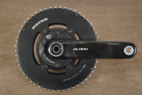 172.5mm 52/36T BB30 Rotor Aldhu INSpider Power Meter Road Crankset + Charger