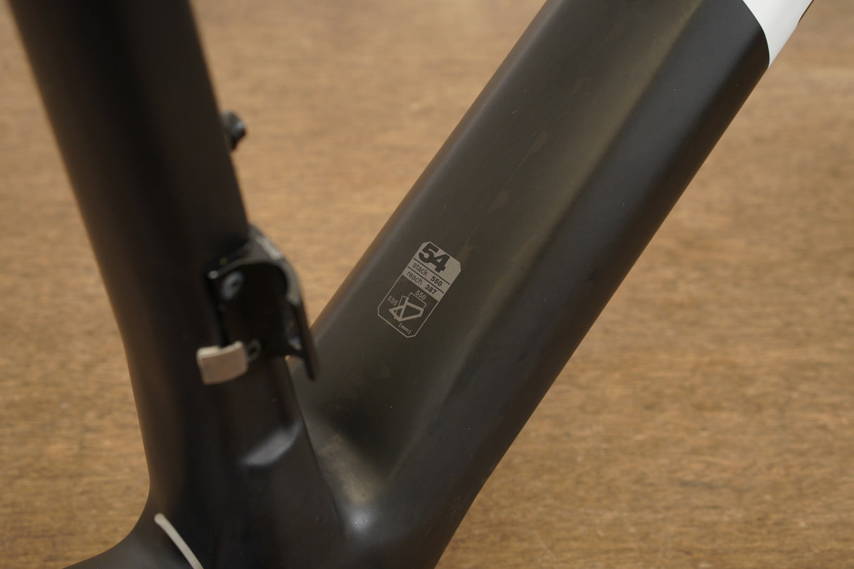 54cm BMC TeamMachine SLR01 Carbon Rim Brake Frameset SLR 01