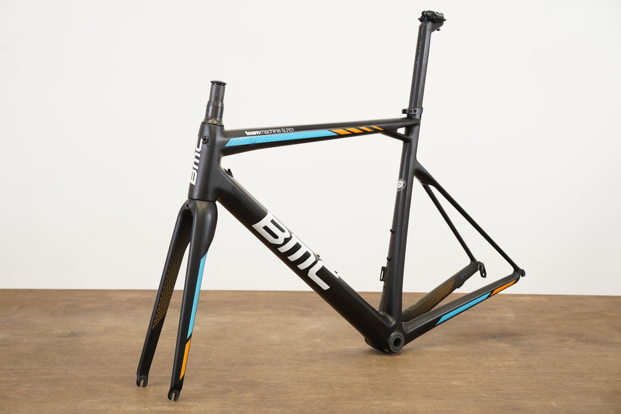 54cm BMC TeamMachine SLR01 Carbon Rim Brake Frameset SLR 01