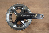 172.5mm 52/36T Shimano Dura-Ace FC-R9100 11 Speed Crankset 9100