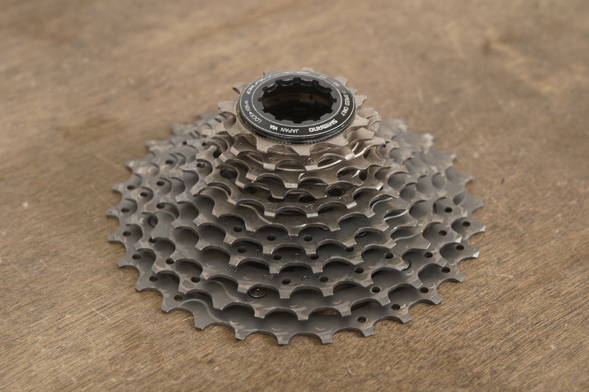 11-30T Shimano Dura-Ace CS-R9100 11 Speed Road Cassette 206g 9100