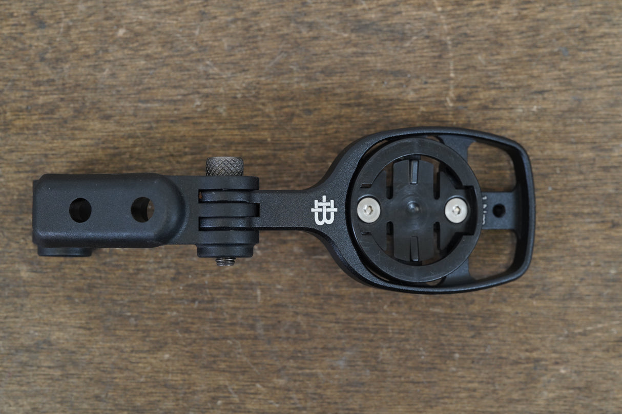 Black Inc. Out Front Barstem Integrated Handlebar Cycling Computer GPS Mount 39g