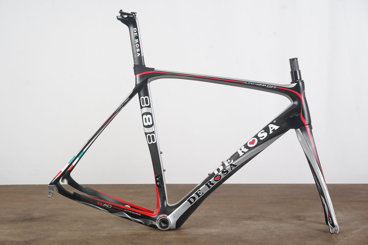 54cm De Rosa SuperKing SR 888 Carbon Rim Brake Road Frameset