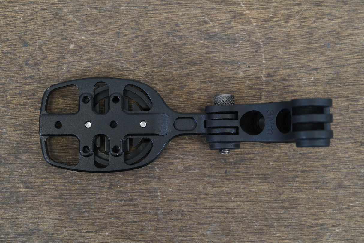 Black Inc. Out Front Barstem Integrated Handlebar Cycling Computer GPS Mount 39g