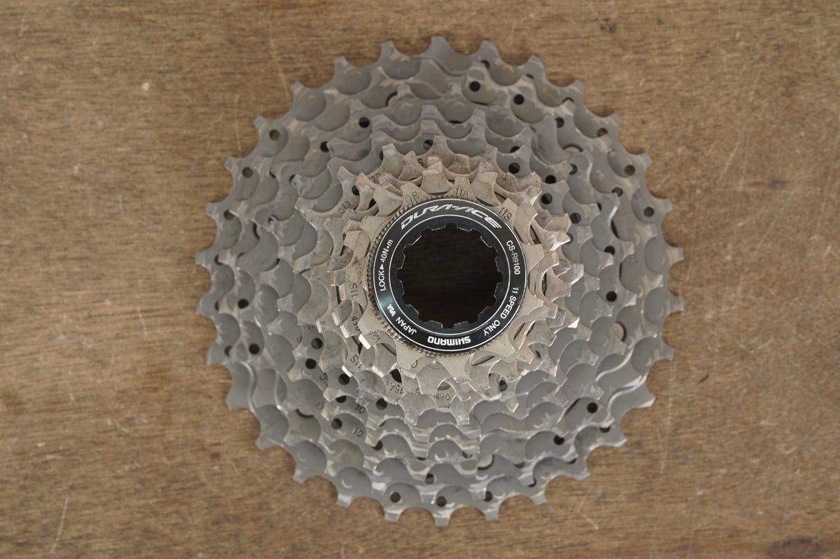 11-30T Shimano Dura-Ace CS-R9100 11 Speed Road Cassette 206g 9100
