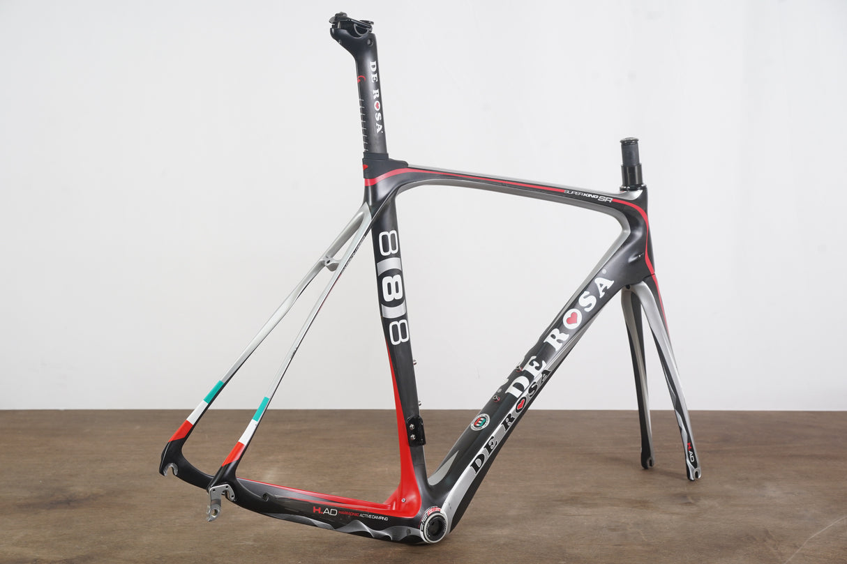 54cm De Rosa SuperKing SR 888 Carbon Rim Brake Road Frameset